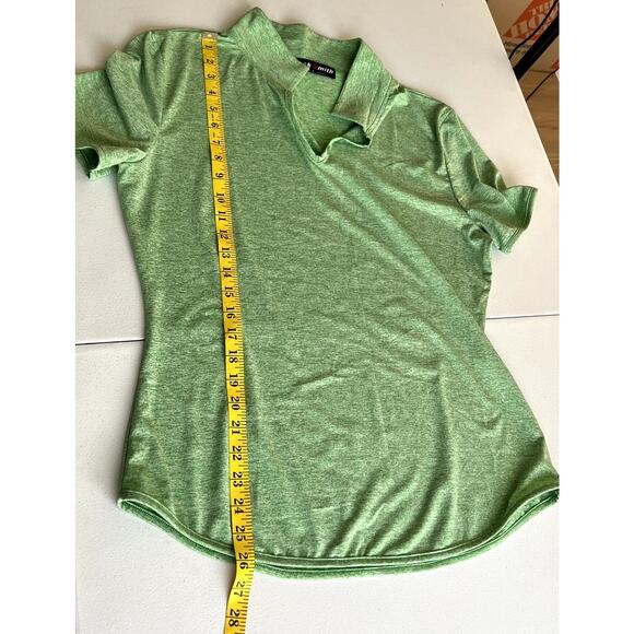 Jack Smith Shirt Top Women Size Large Green Stretchy Outdoor Workout Activewear - Picture 6 of 6
